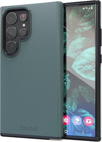 Crave Dual Guard for Samsung Galaxy S24 Ultra Case - Forest Green