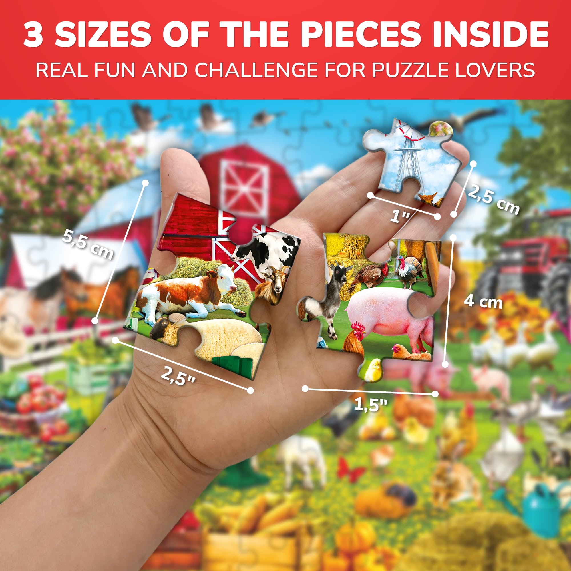 Snapklik.com : 100 Piece Puzzles For Kids Ages 4-6 Floor Kids Puzzles