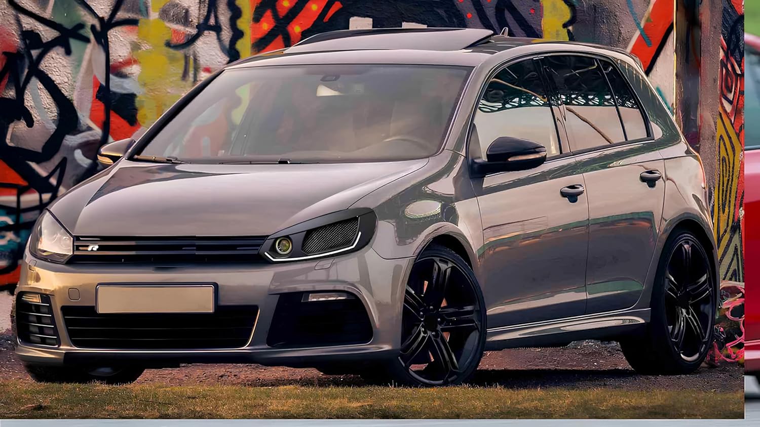 Compatible with Golf MK6, Golf R, GTI MK6, TDI 2010-2013 Headlight Air Ducted (Driver Side)