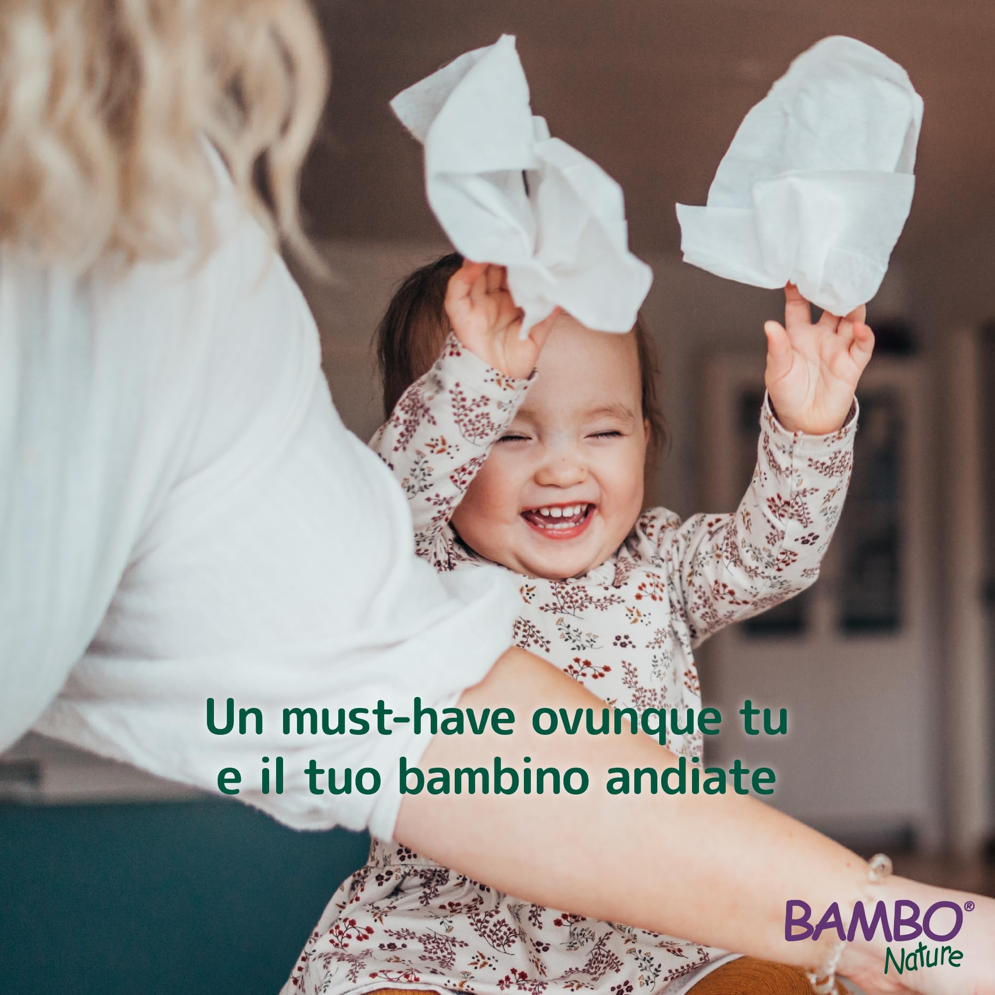 Bambo Nature umidificate e delicate per bambini - 12x80 salviette | Confezione multipla di salviette umidificate | Senza profumo e ipoallergeniche | Adatte alle pelli sensibili e ai neonati