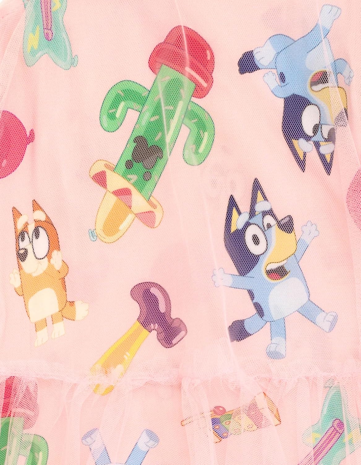 Bluey Bingo Mesh Dress Infant to Big Kid - Image 3