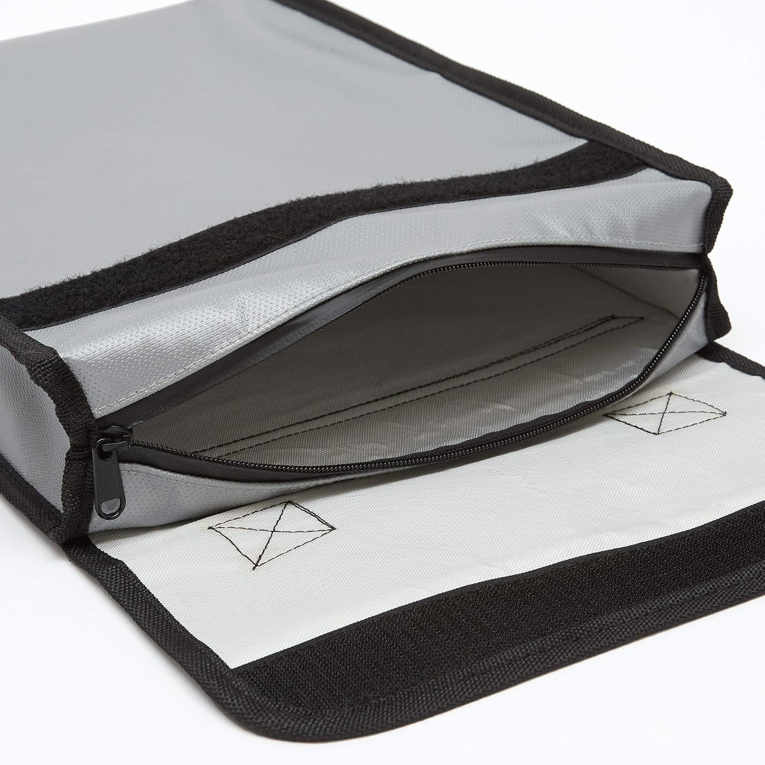 2 Piece Fireproof Bag Set - Safe - Fireproof - Silicone - Waterproof - Fireproof Passport Holder - Money Bag - Jewelry Organizer - Money - Coins - Photo Album - Document Holder - Fireproof Safe