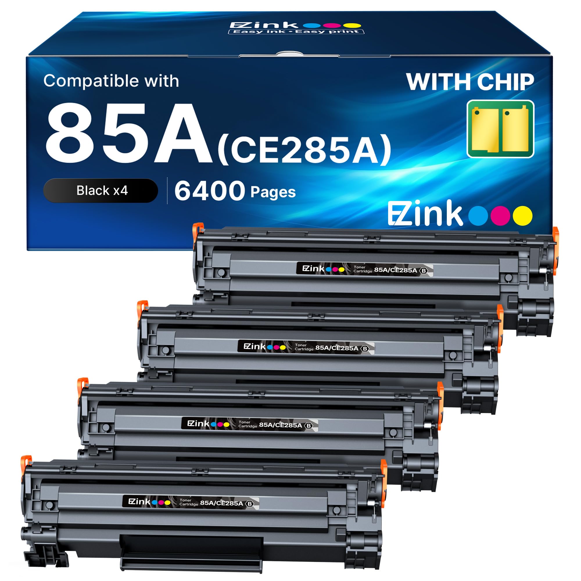 E-Z Ink 85A CE285A Compatible Toner Cartridge Replacement for HP 85A Black Toner Cartridge use for hp LaserJet p1102w Ink Cartridge P1102 P1109W