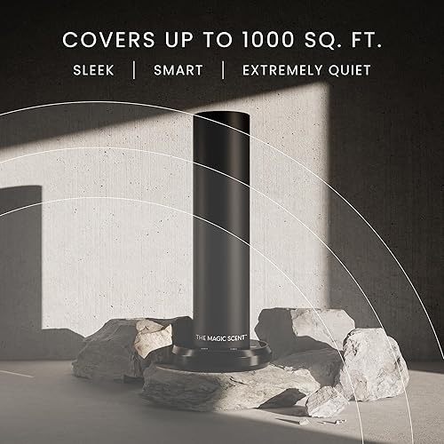 Miniatura 7 de The Magic Scent Difusor de torre Bluetooth para el hogar y la oficina - Inteligente ultra silencioso para el hogar y el hotel - Máquina difusora