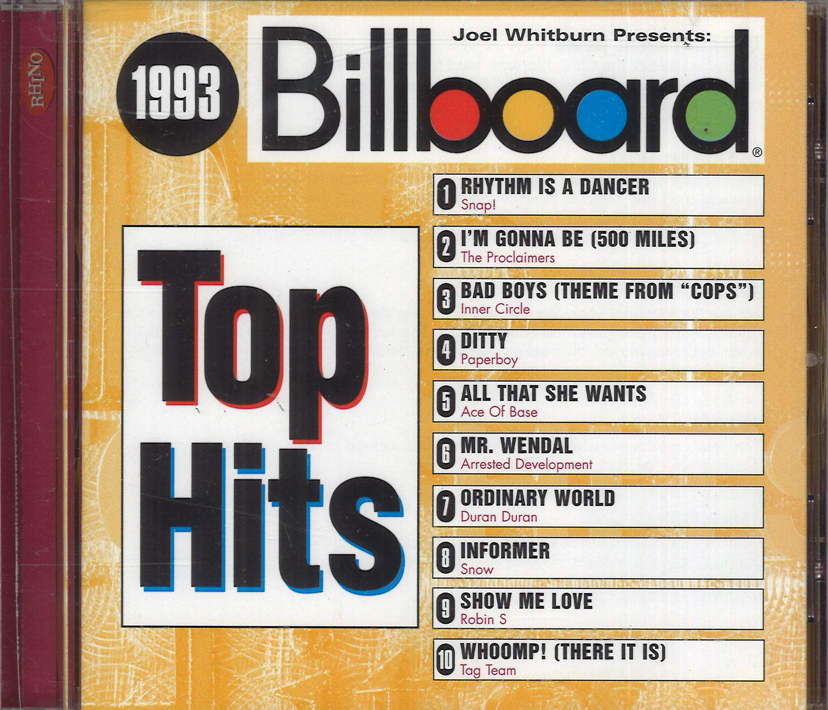 アート・デザイン・音楽 Billboard's Top 10 Charts 1958-1995 Billboard Top Hits: 1993 [Audio CD] Various Artists | Amazon.com.br