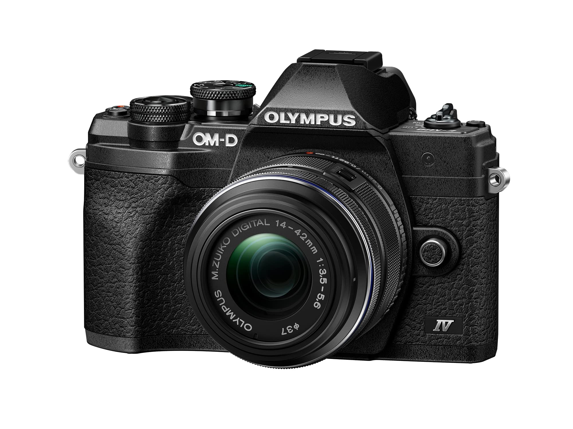 Olympus M.Zuiko Digital 14-42mm F3.5-5.6 II R Objektiv, Standardzoom, geeignet für alle MFT-Kameras (Olympus OM-D & PEN Modelle, Panasonic G-Serie), schwarz