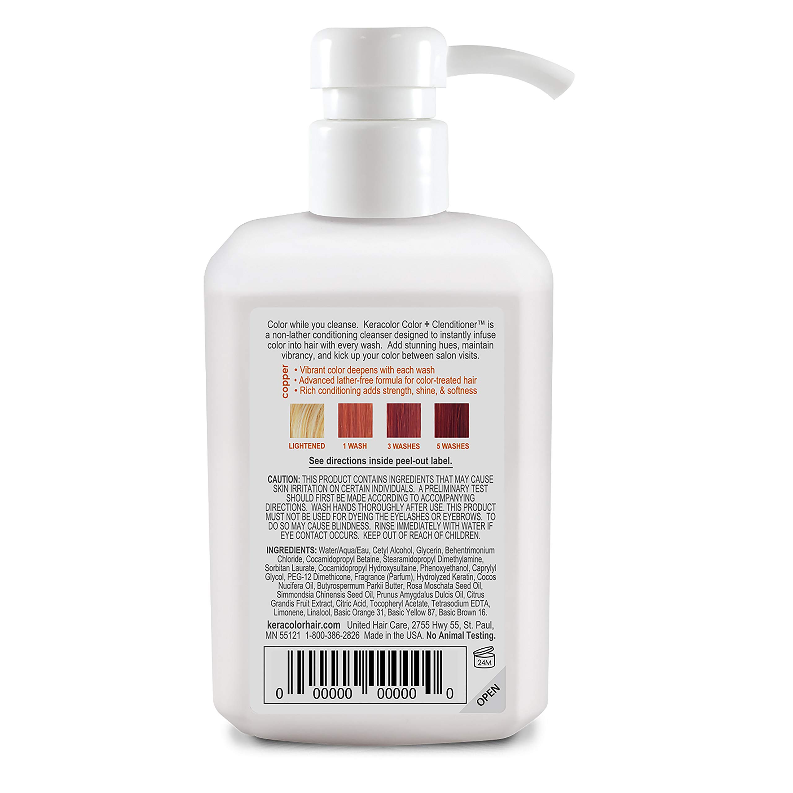 Keracolor Clenditioner COPPER Hair Dye Semi Permanent