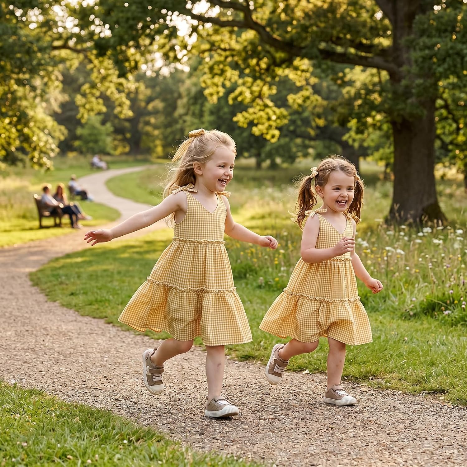 Toddler Girl Dress Summer Little Girls Strap Sleeveless Beach Sundress Kids Cotton Casual Dresses