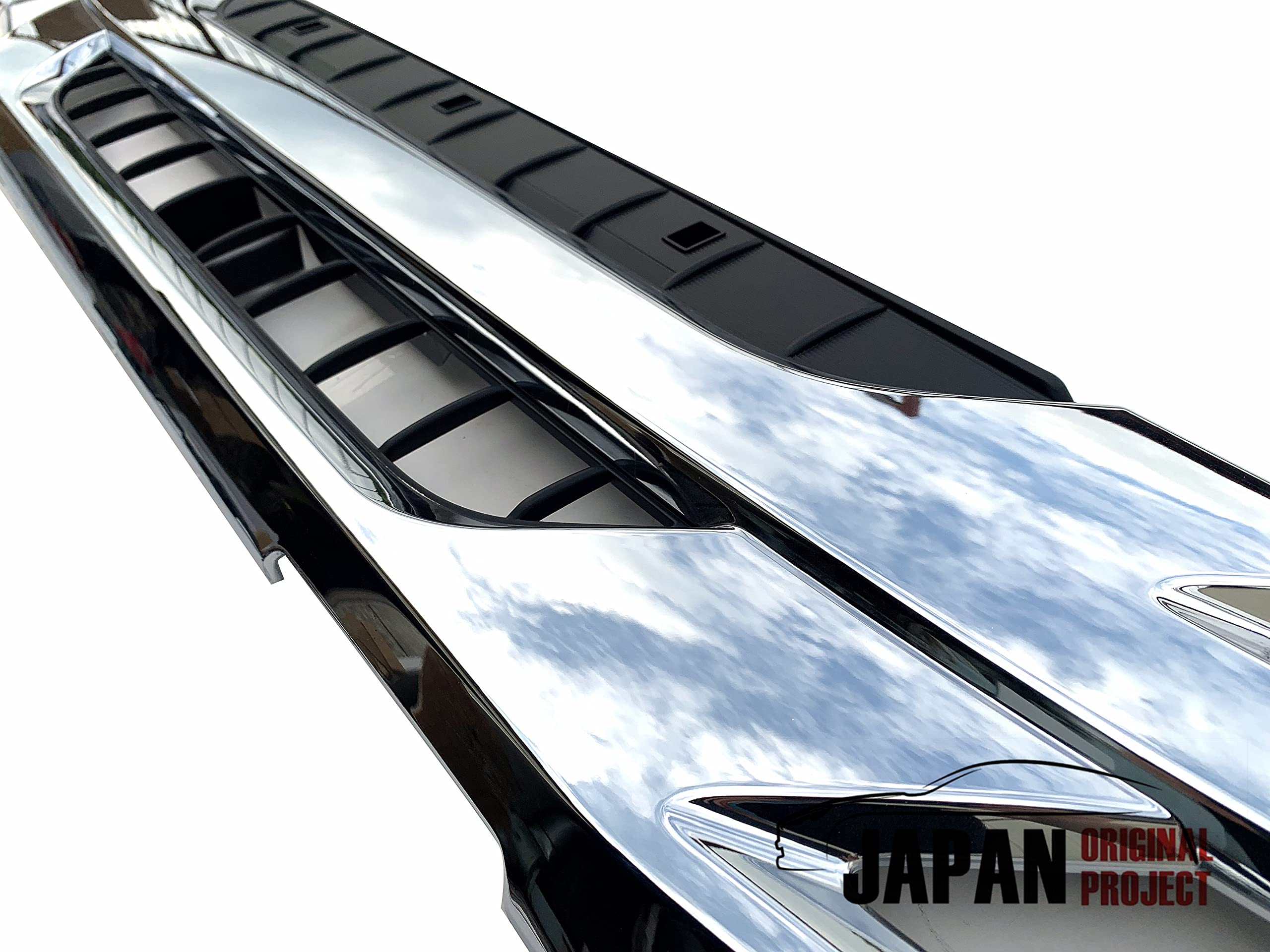 Amazon | インナーブラックメッキフロントグリル いすゞ07エルフ