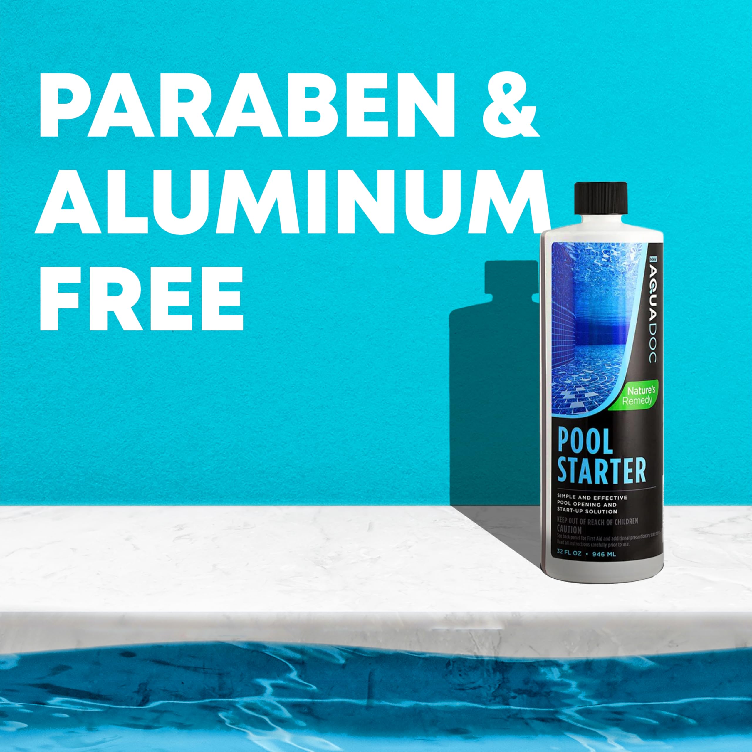 Químico de apertura de piscina, kit de apertura de piscina todo en uno, arranque de piscina para piscina sobre el suelo y kit de iniciación química de piscina enterrada, productos químicos para