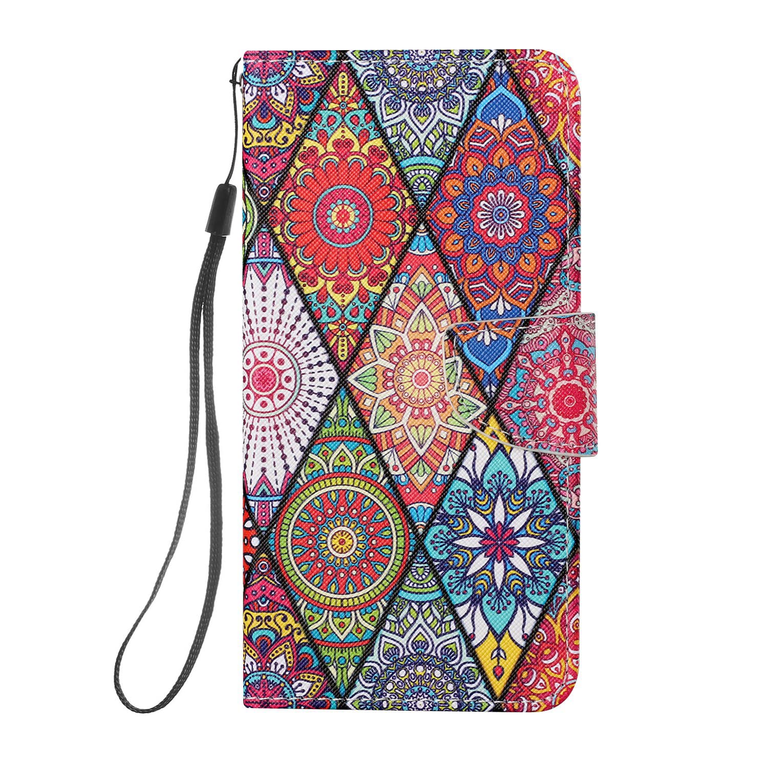 DiaryTown Cover Portafoglio Per OPPO A16 / A55 5G / A54 4G - Custodia A Libro Con Slot Carte E Supporto, Design Stella