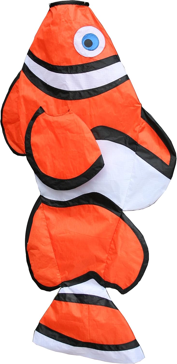 Skydog Kites, Llc 42715 36" Clown Fish Windsock