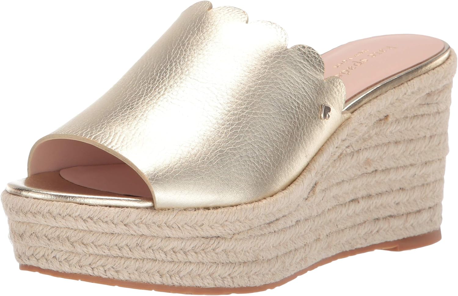 kate spade new york Women's Tabby Sandal, pale gold, 9.5 M US
