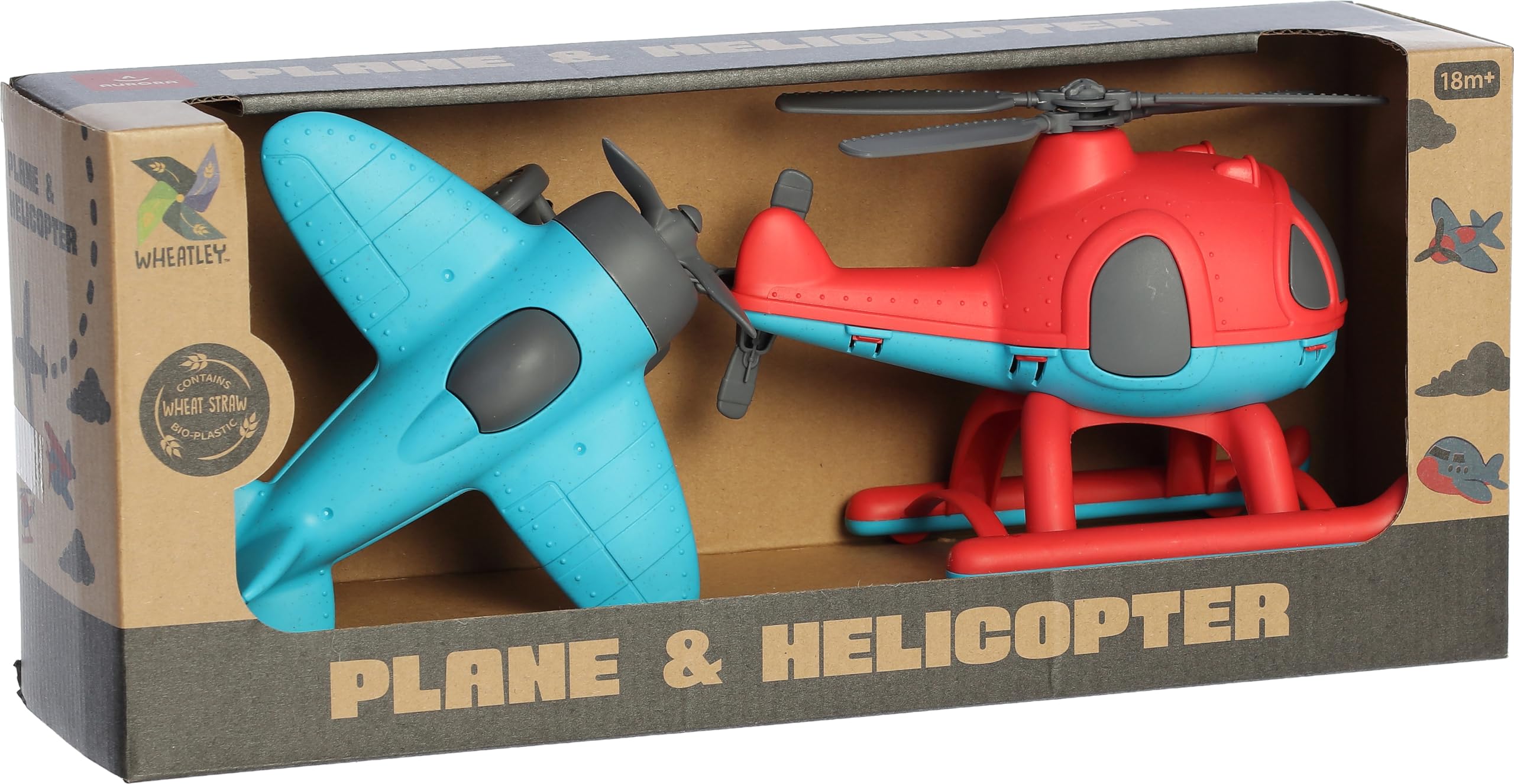 Amazon.com: Aurora® Toys Versatile Wheatley™ Plane & Helicopter