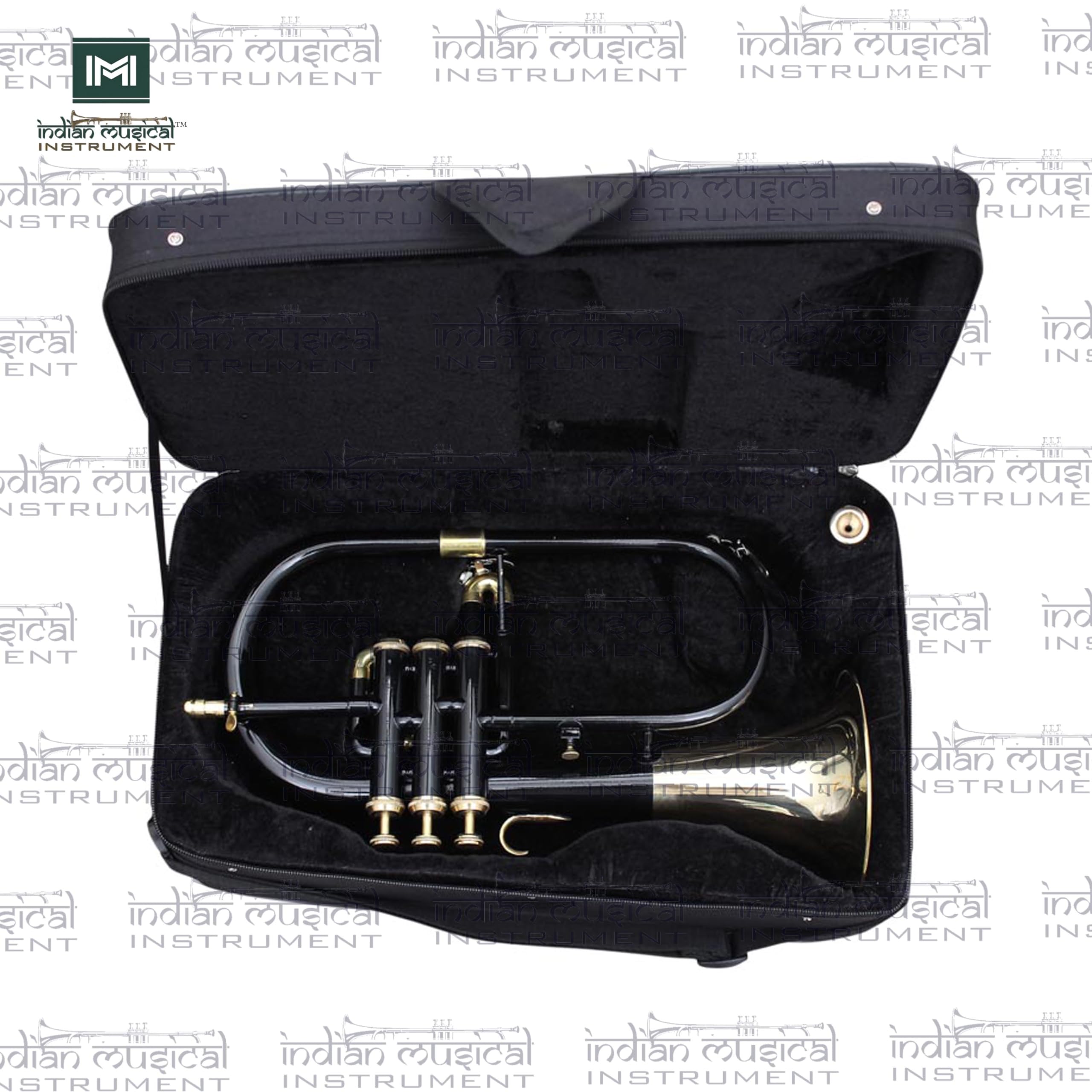IMI Flugel Horn 3 Valve With All Accessories Including Mouthpiece & Case.