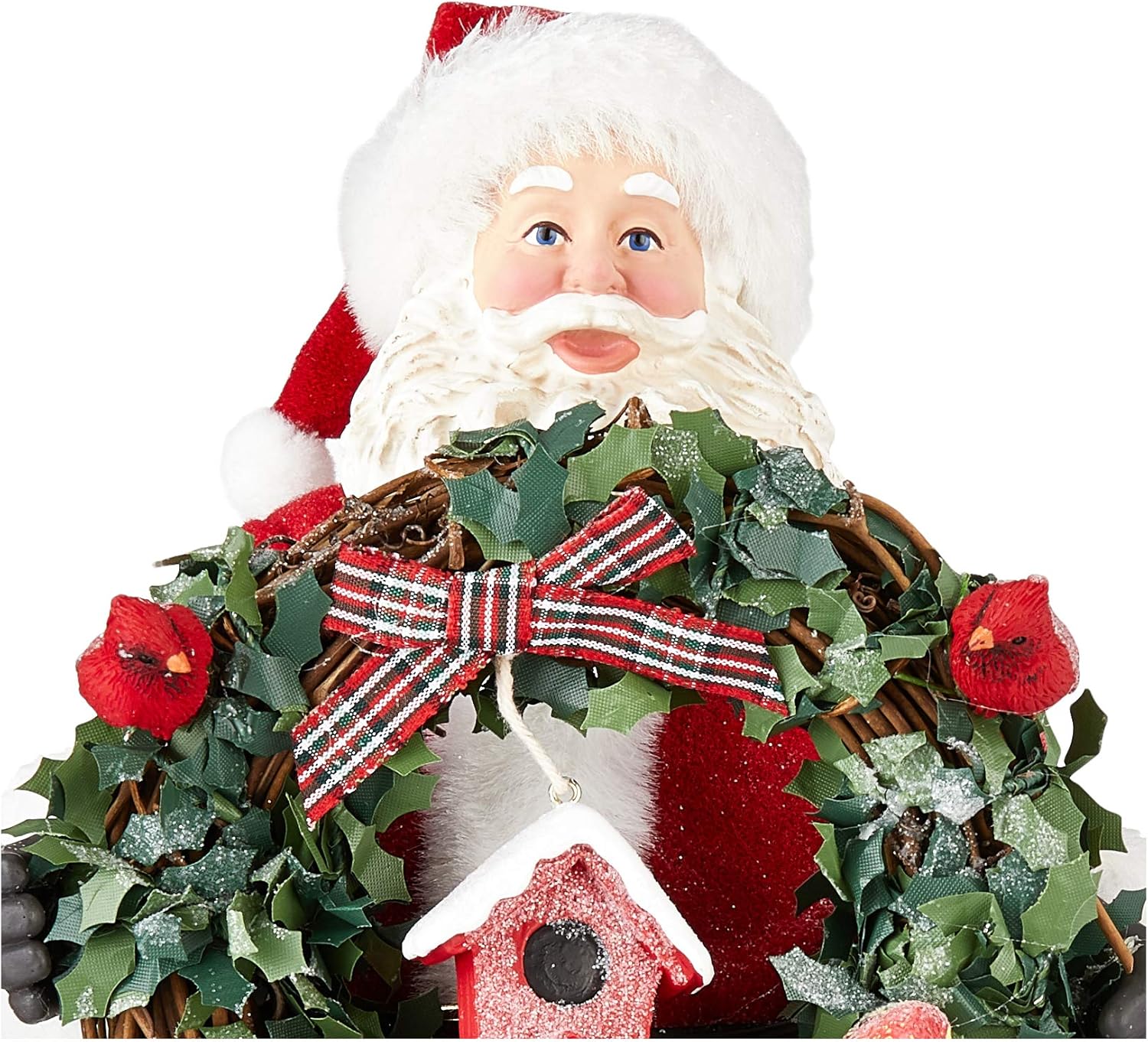 Frее Shірріng оƒƒеr Department 56 Possible Dreams Santa Christmas Traditions for The Birds Figurine, 10.5 Inch, Multicolor