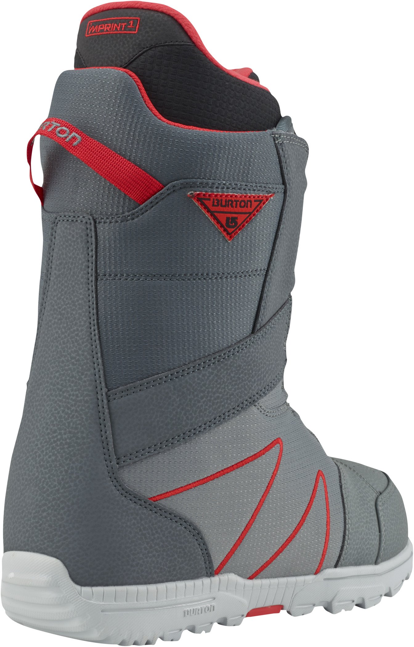 Burton Highline BOA Snowboard Boots GREY/RED 9.5 : Amazon.co.uk