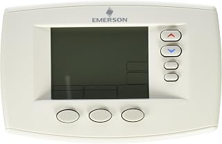 Emerson 1F95-0671 6" Programmable Thermostat, Blue