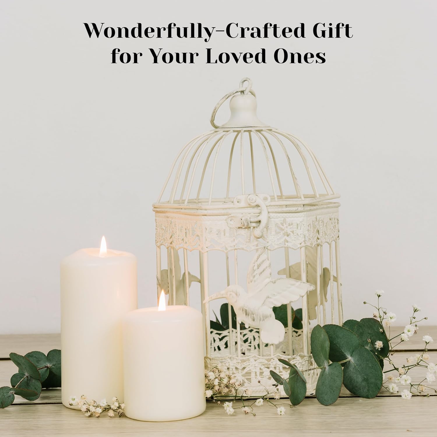 Unscented Pillar Candles - Set of 4 White Pillar Candles - 3x9 Slow Burning Large Candles for Weddings & Table Centerpieces, PARNOO - Image 6