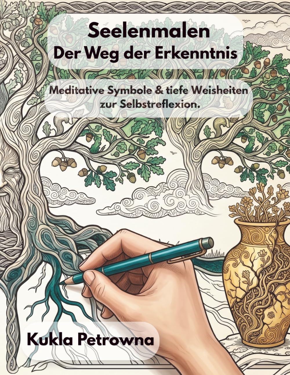 Seelenmalen - Der Weg der Erkenntnis: Meditative Symbole & tiefe Weisheiten zur Selbstreflexion. (Auf der Reise ins Ich)