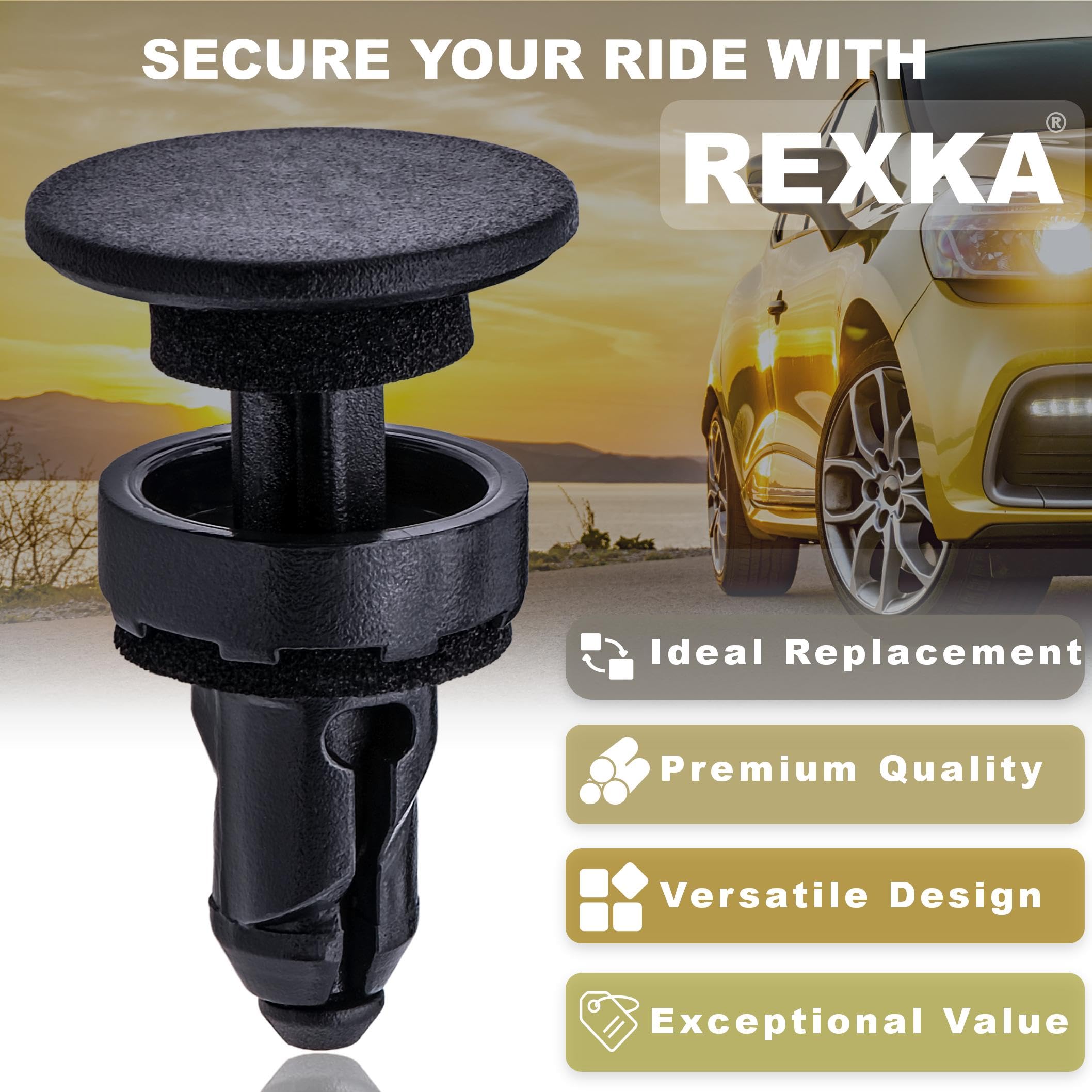 ゴリラGO！ Amazon.com: Rexka 20pcs Cowl Top Retainer Clips for Honda