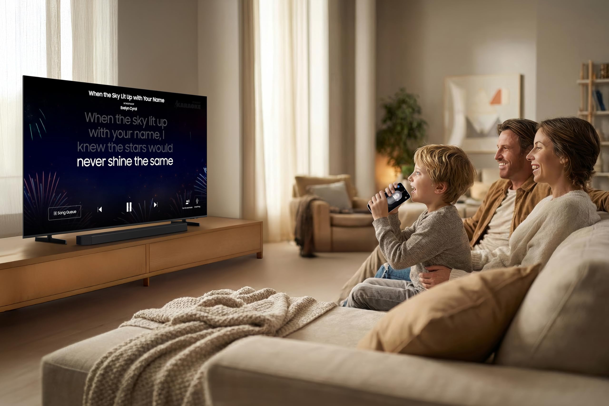 Samsung Smart TV 65 Pouces U8075H Crystal UHD 4K, PurColor, Upscaling 4K, Motion Xcelerator, Dynamic Sound Pack, Gaming Hub, Mode Football, Vision AI Companion [2026]