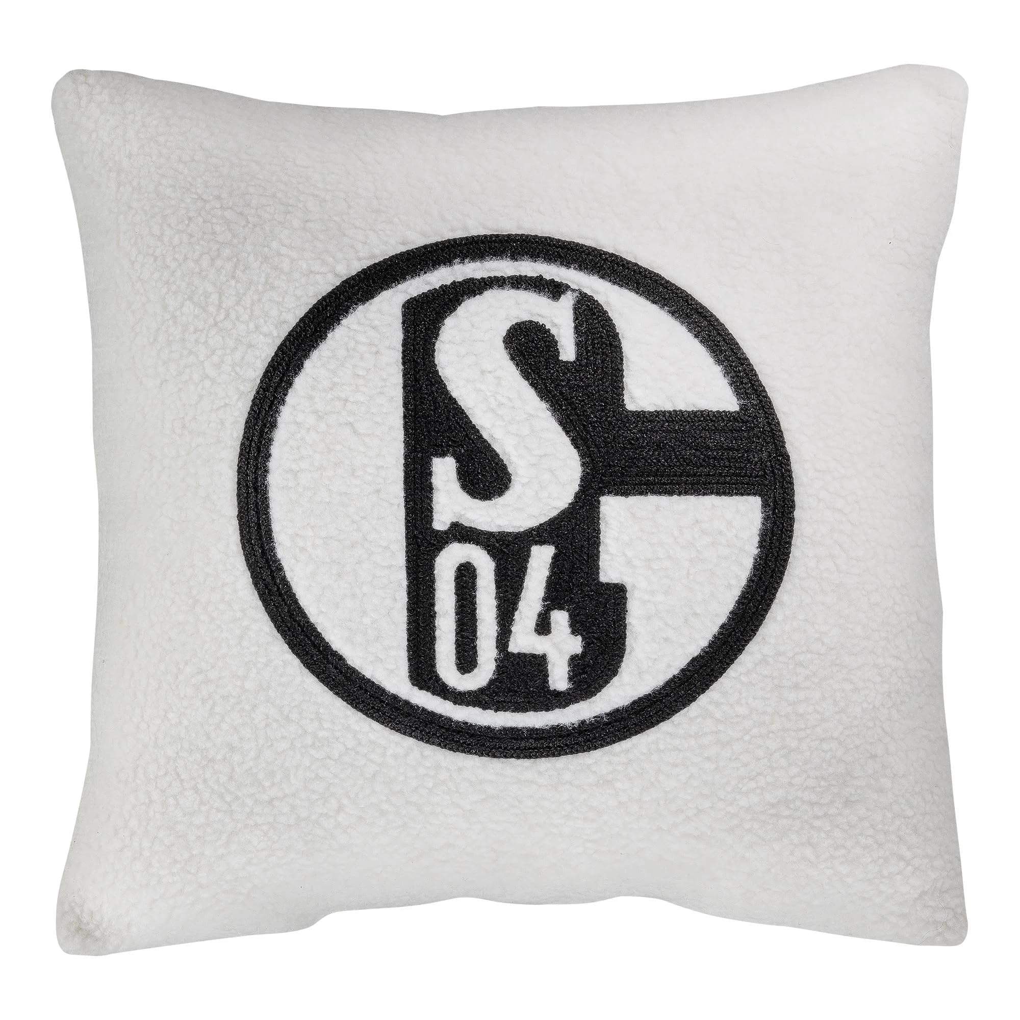 Schalke Kissen Sachafoptik beige