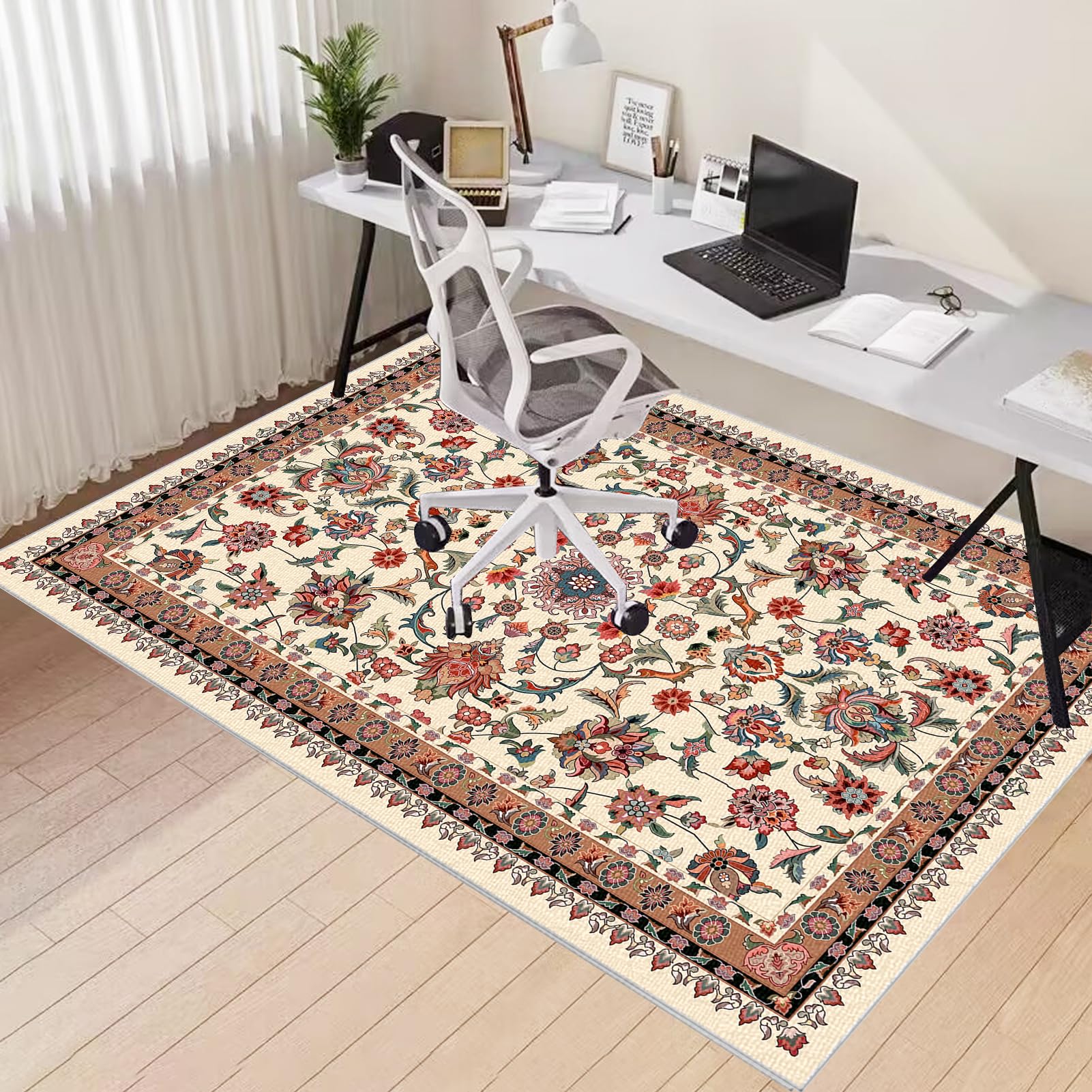 Tappeto Sedia Ufficio Gaming 70 x 120 cm Tappeto Salvapavimento Antiscivolo Ufficio Protettore del Pavimento, Tappeto per Sedia con Ruote, Tappetino Pavimenti per Parquet e Pavimenti Duri/Piastrelle