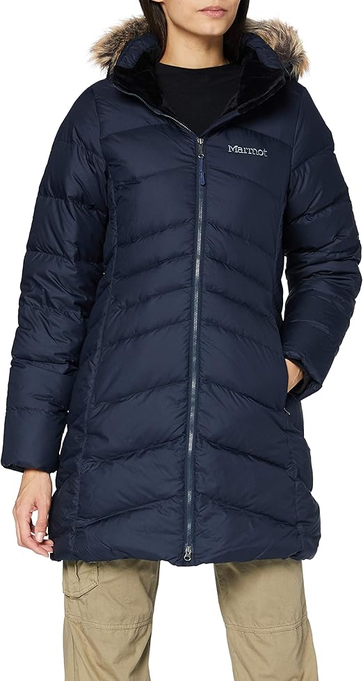 Marmot Women's Long, Down Filled Montreal Coat w/ Removable