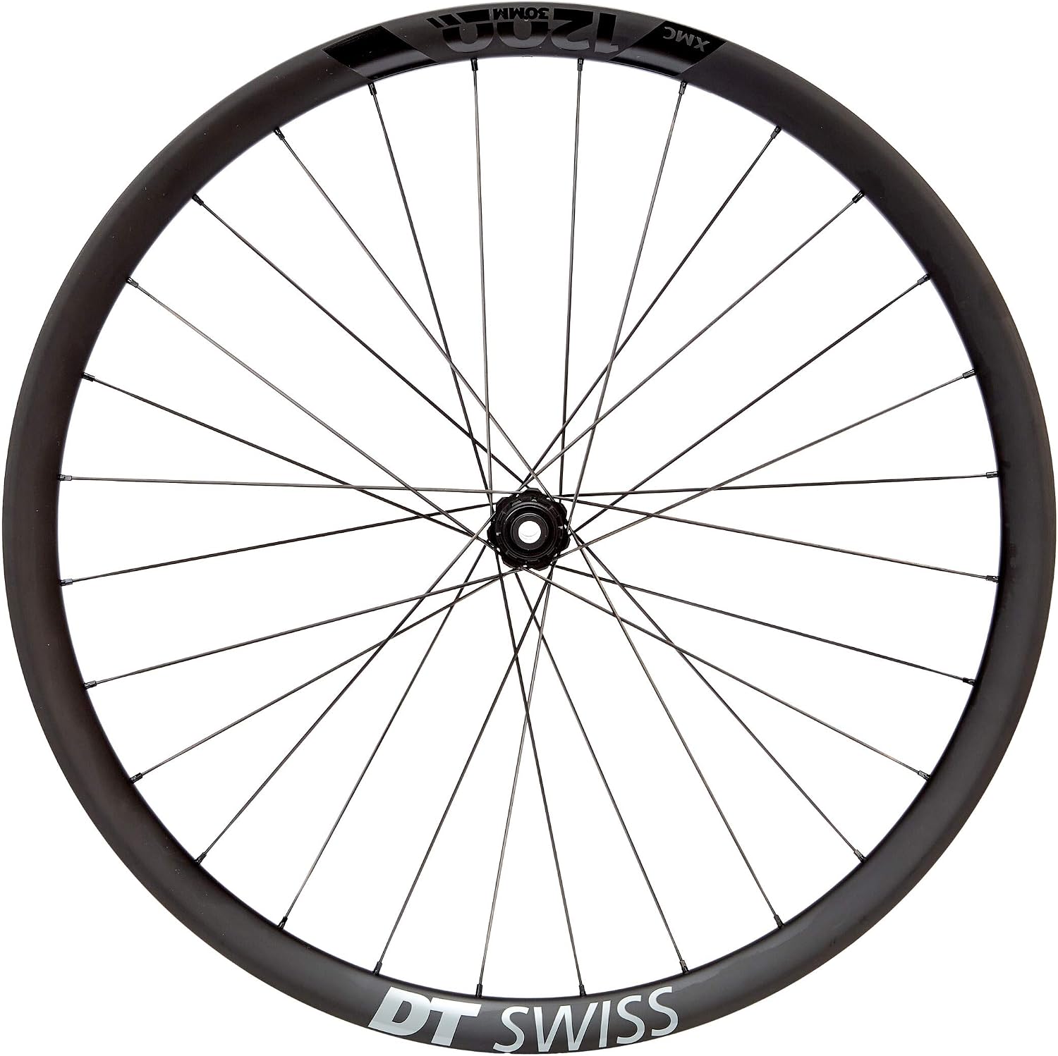 DT Swiss Unisex – Adult HR XMC 1200 Spline DB Running Wheel, Black, 1 Size
