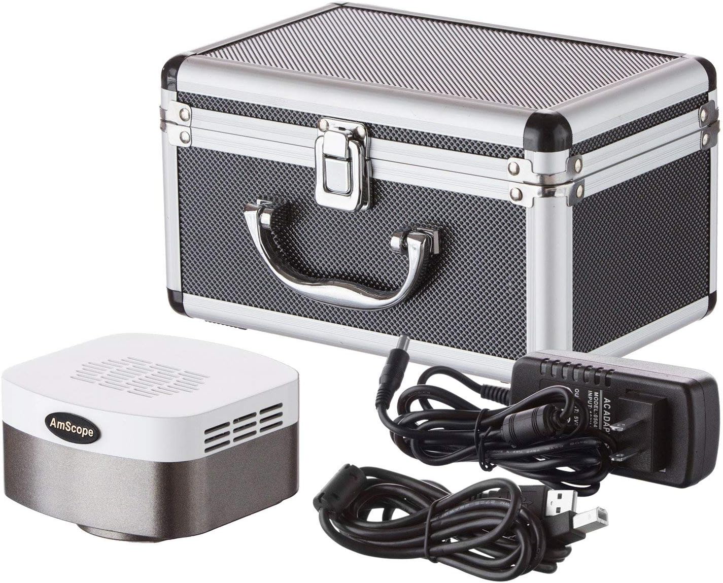 AmScope MT5800-CCD-CK 1.4MP Peltier Cooled CCD Low Light Microscope Camera + Calibration Kit