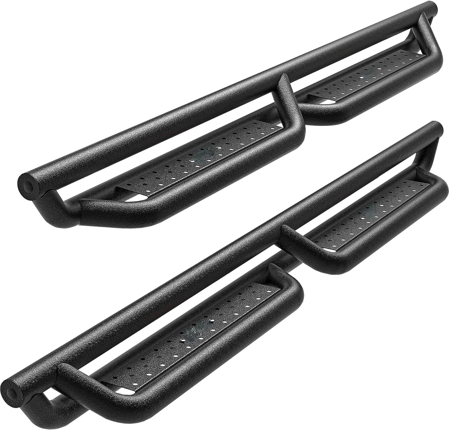 Upgrade Running Boards Side Step Nerf Bars Compatible for 2009-2018 Ram 1500, 2019-2024 Ram 1500 Classic Crew Cab