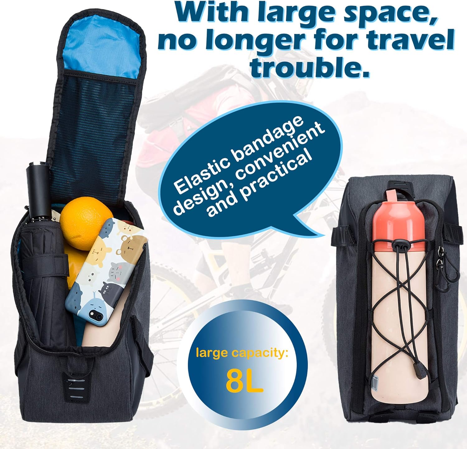 Bicycle Rear Seat Trunk Bag At Teresa Hooker Blog - View #7