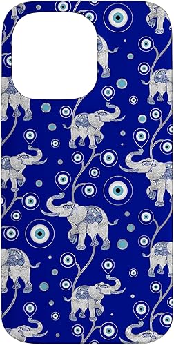 Miniatura 21 de Carcasa con dije de elefante de buena suerte para iPhone 16