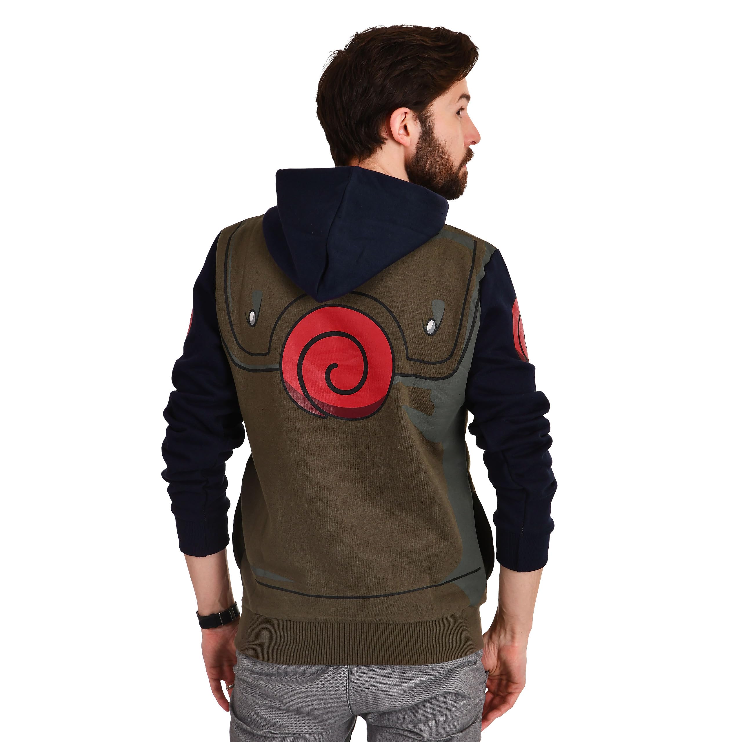 Elbenwalld Naruto - Kakashi Hatake Sudadera con capucha, varios diseños, para hombre y mujer, multicolor, algodón