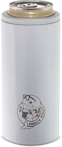 Miniatura 2 de My Chilly Willy Seltzer Buddy - Enfriador de latas con aislamiento de acero inoxidable para latas de cerveza delgadas de 12 onzas como Truly and