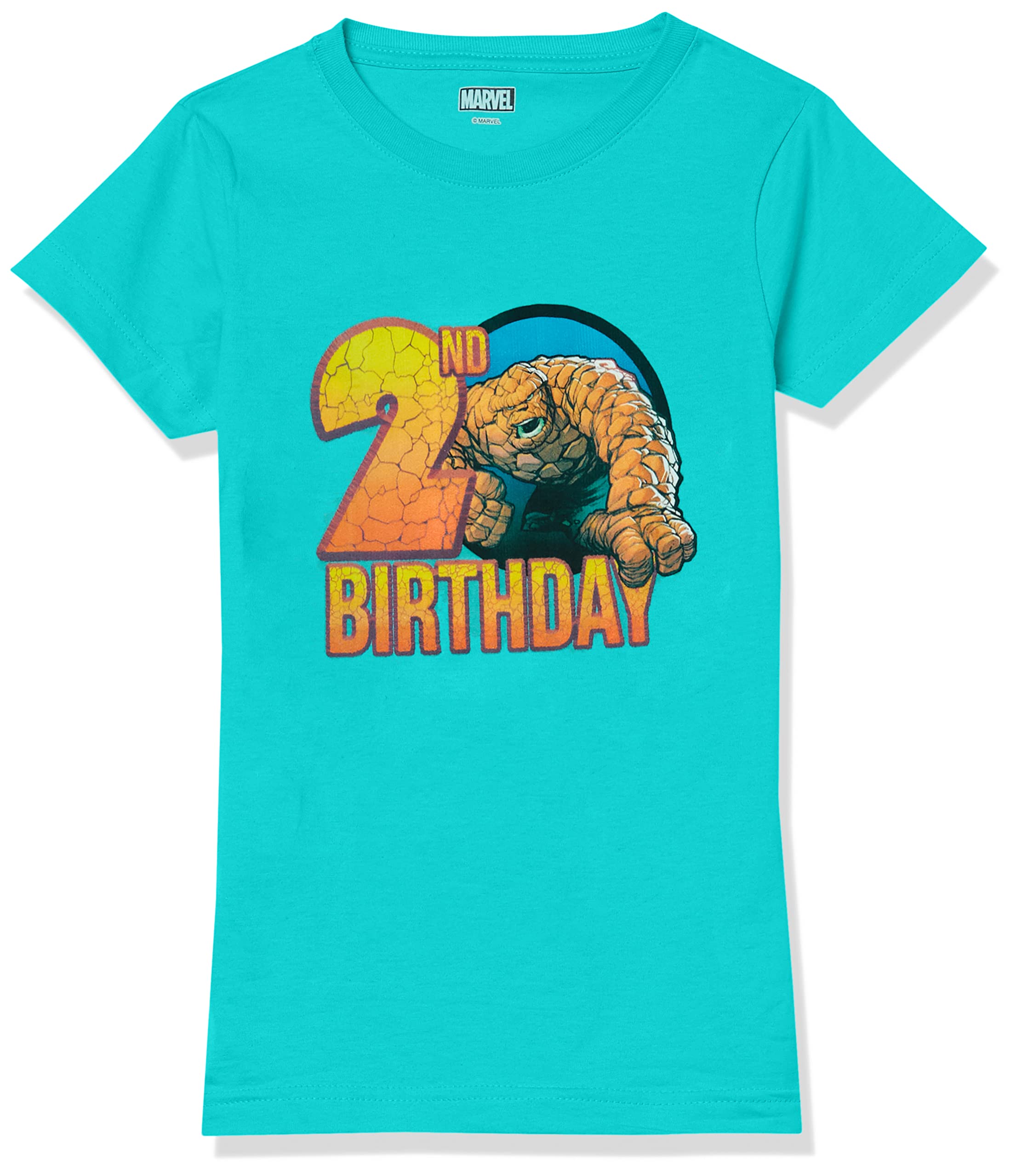 Marvel T-shirt Thing 2nd Bday vêtement anniversaire 2 ans - 3