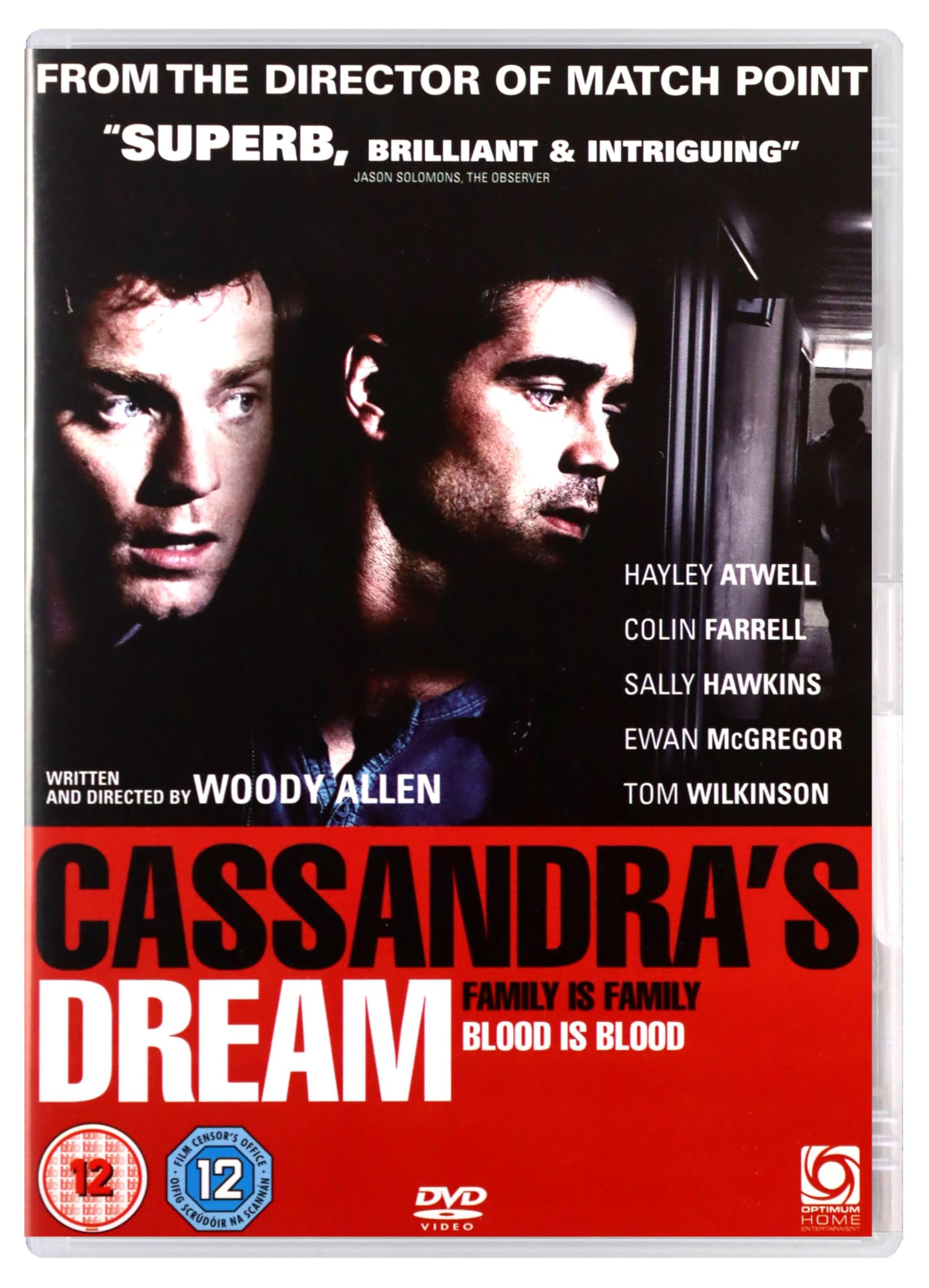 Cassandra's Dream (DVD, 2008) NEW