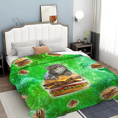 Miniatura 643 de Tijuboni Manta con diseño de tortuga marina y océano, regalos náuticos para mujeres, hombres, niñas, niños y adultos, manta de franela suave para