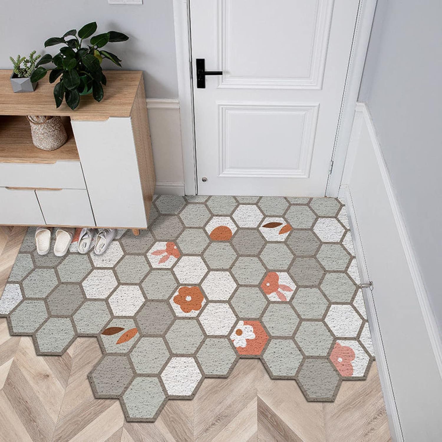 玄関マット 屋内 長方形 ドアマット 屋外 滑り止め エスニック 泥除け 吸水 洗える 屋内 屋外用 業務用 家庭用 インテリア お