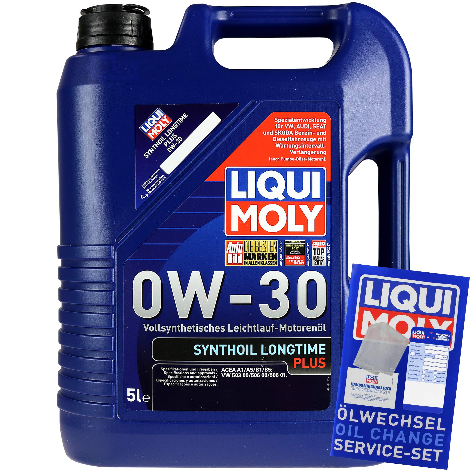 Set di filtri, 6 litri, olio motore Synthoil Longtime Plus 0W-30 SCT Germany