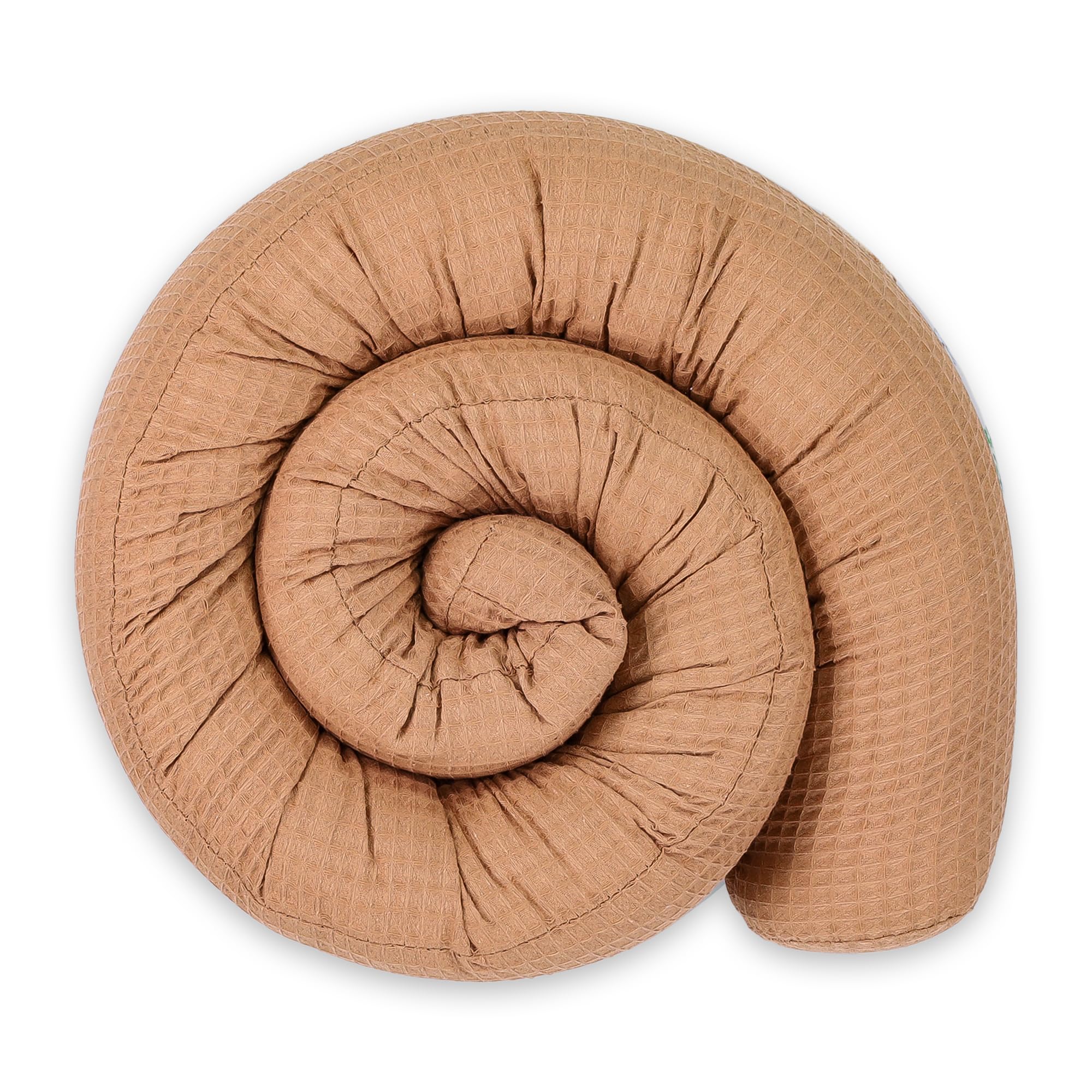 Totsy Baby Oreiller Corps Dormeur Latéral 300 cm Coton Oeko-Tex Long Coussin Ergonomique Respirant Lavable de Couchage Soutien Cou Confort Marron