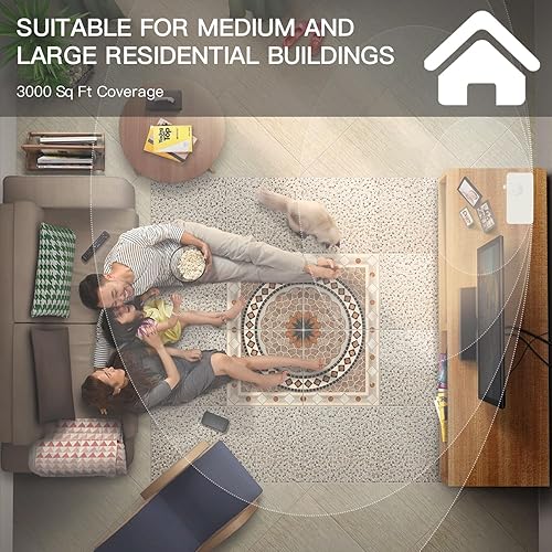 Miniatura 9 de Difusor sin agua Difusor de aceite esencial de 3000 pies cuadrados con reloj Sistema HVAC de colección para toda la casa y hotel, máquina de aroma