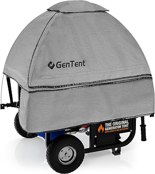 GenTent Open Frame Running Cover Universal Kit Generator Tent Gray, Original - Standard