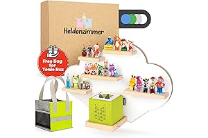 Cloud Tonie Shelf for Tonies and Tonie Box - Tonies Storage for...