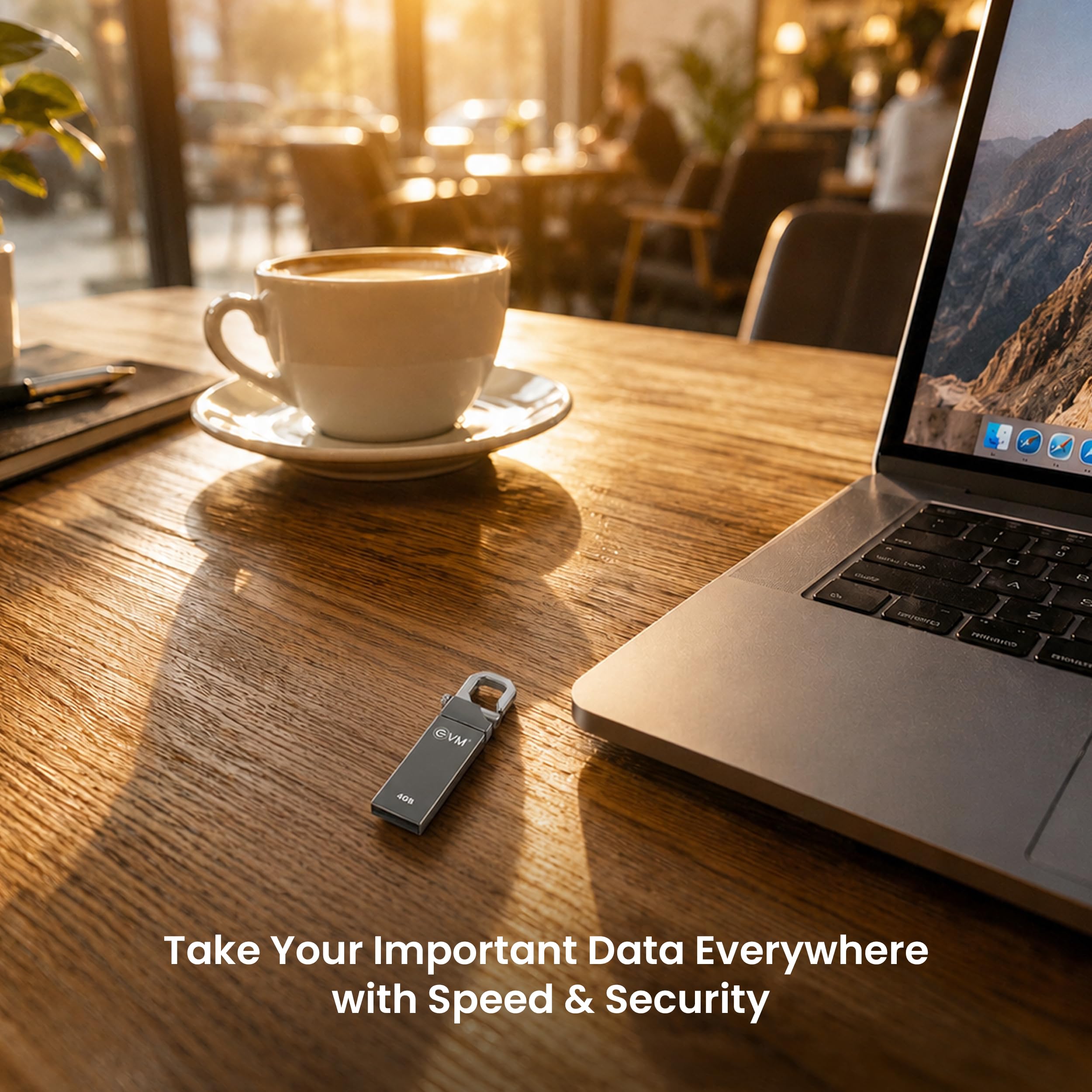 EVM EnStore 4GB USB 2.0 Durable Metal Flash Drive | Dependable 15MB/s Read| Rugged Metal Body | Seamless Plug & Play | Laptop Desktop Car Stereo Set-Top Box | 10 Years Warranty (EVMPD/4GB) — Amazon image 6