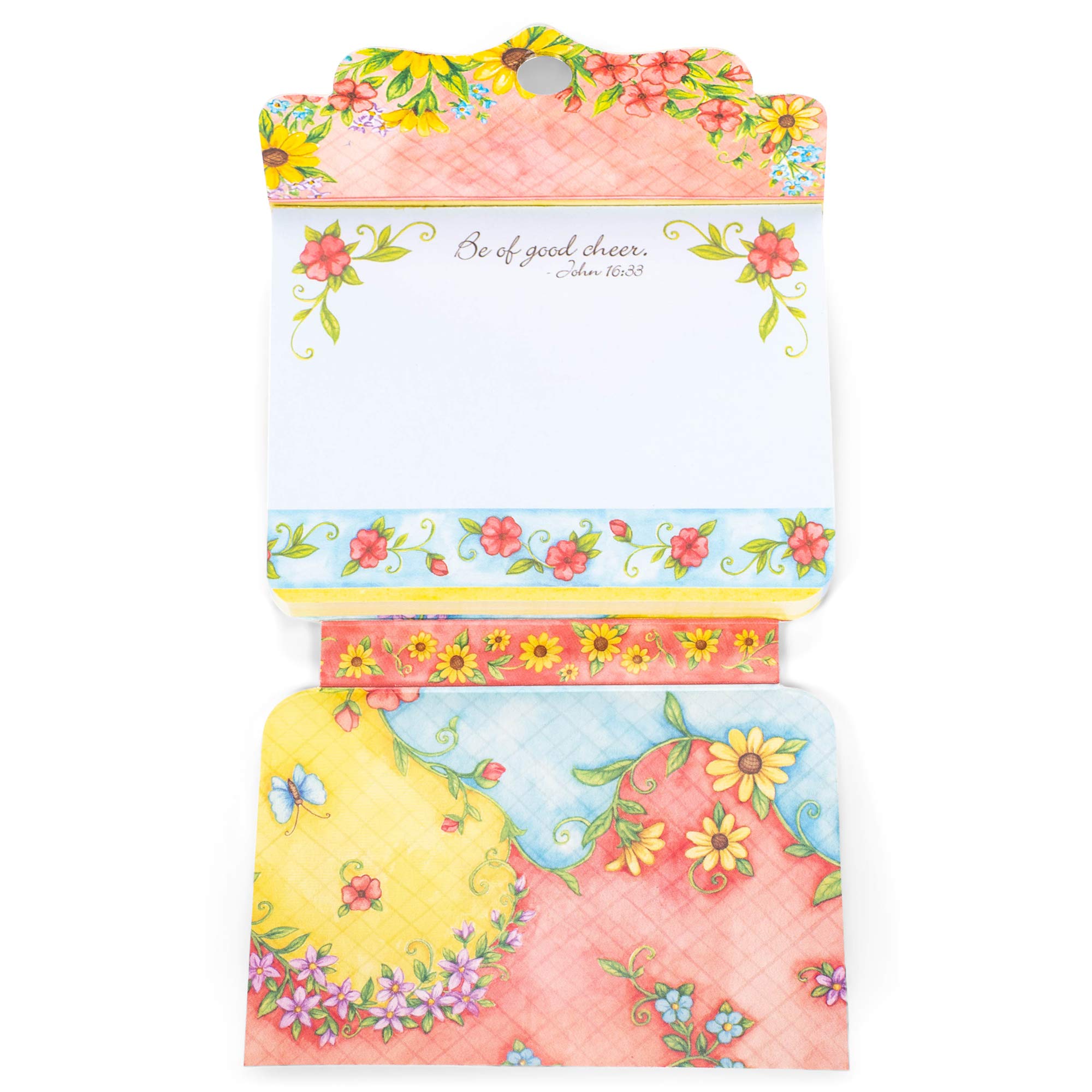 Divinity Boutique 92251 Notepad-Hand Size-Bee & Butterfly