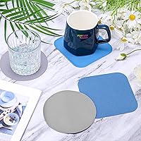 Vista 3 de 4 almohadillas para abridor de tarros, agarres de goma para tarros, abridor de tarros multifunción para personas mayores con manos débiles posavasos