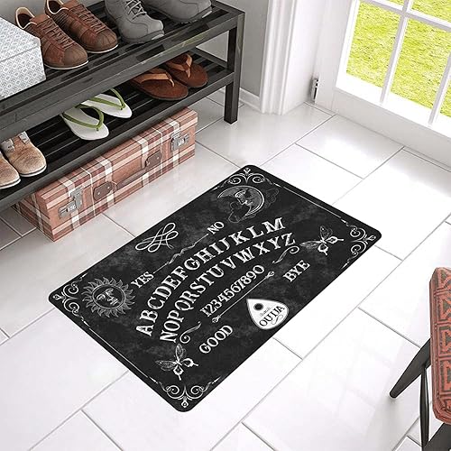 Tapete de puerta gótico Ouija para puerta de Halloween, tapete gótico de Ouija para decoración del hogar, decoración de Halloween, tapete para disponible en Yaxa Colombia