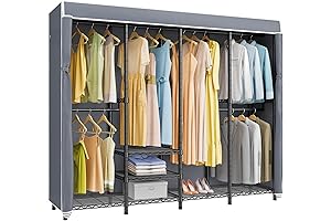 VIPEK V40C Covered Clothes Rack
